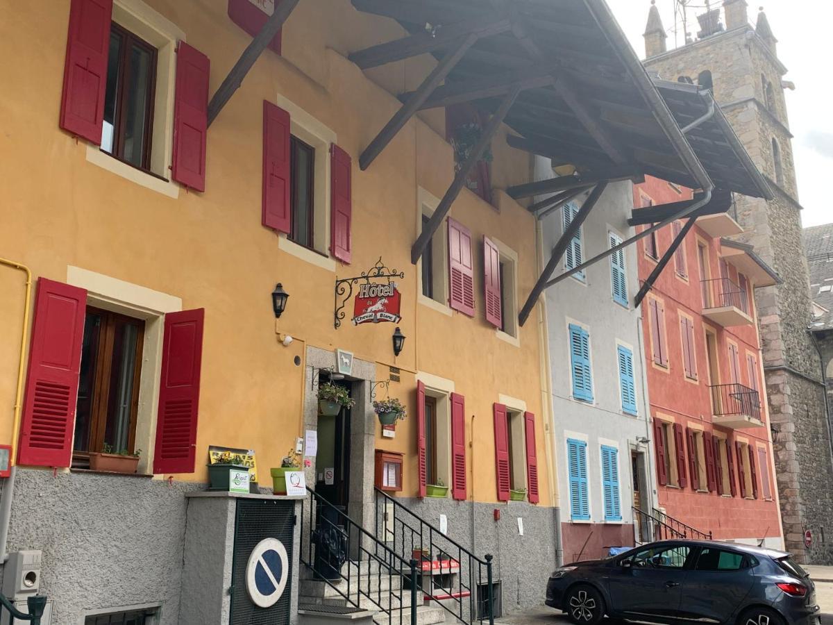 Hotel Du Cheval Blanc Barcelonnette Eksteriør bilde